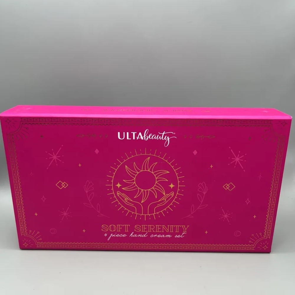 UltraBeauty Cool Palm Collection 4 Hand Lotion Cream Vanilla Peppermint Pink Box